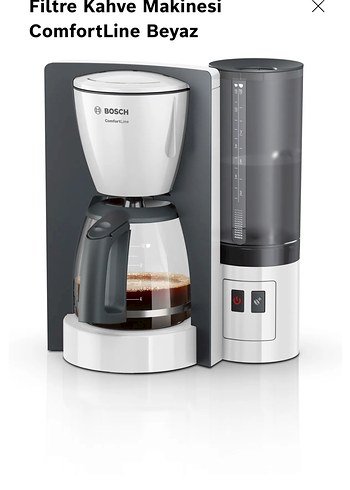 Bosch ComfortLine Beyaz Filtre Kahve Makinesi