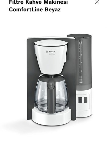 Beden Bosch ComfortLine Beyaz Filtre Kahve Makinesi