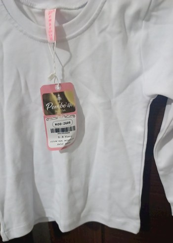 Beyaz Çocuk Uzun Kollu badi - Görsel 3