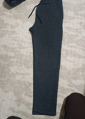 Erkek Gri Normal Boylu Rahat Eşofman Altı - Görsel 2