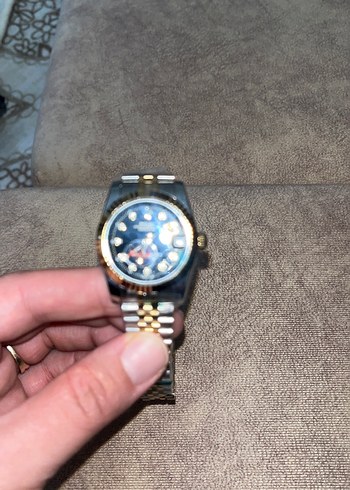 Altın Renkli Klasik Kadın Kol Saati - Görsel 5