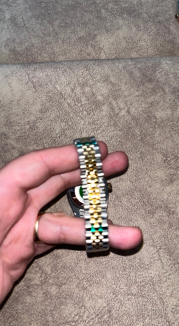 Rolex Beyaz Kadranlı Erkek Klasik Saat - Görsel 3