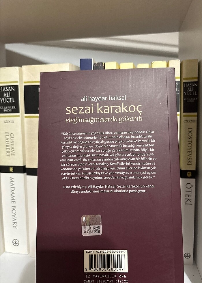 ali haydar haksal - sezai karakoç / eleğimsağmalarda gökanıtı - Görsel 2