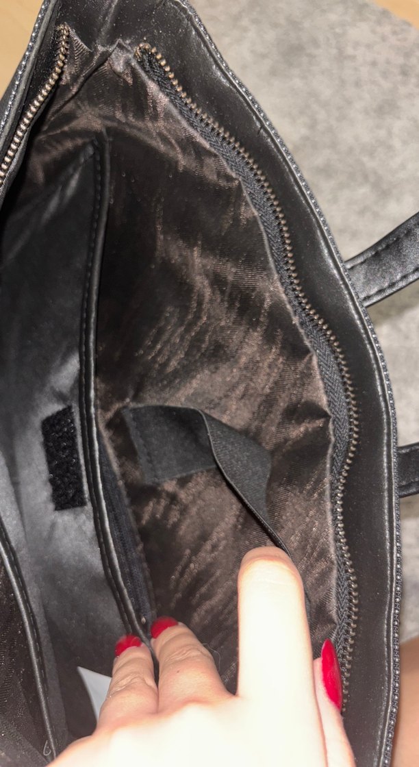 Siyah  Kadın Sırt Çantası Bilgisayar laptop çantası - Görsel 5