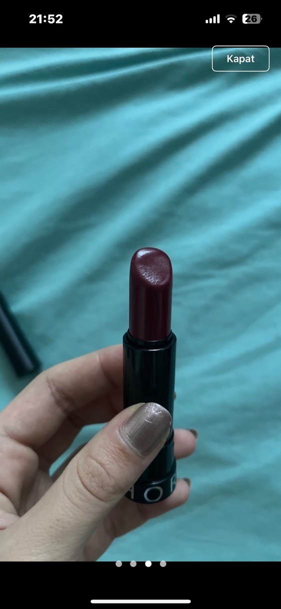Bordo Renkli Mat Ruj sephora - Görsel 3