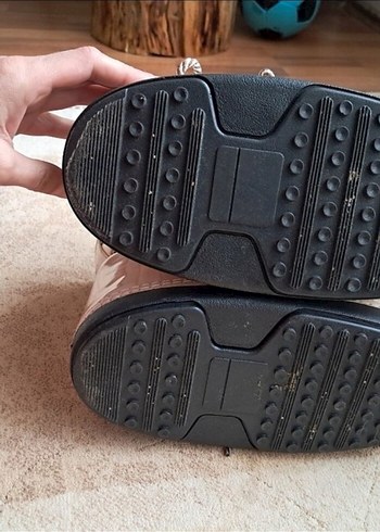 Kar Botu Leopar Desenli Tüylü Kadın Dolgu Topuk Bot - Görsel 5