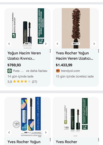 maybelline sky high maskara far paletMakyaj Seti ve Kirpik Kıvır - Görsel 9