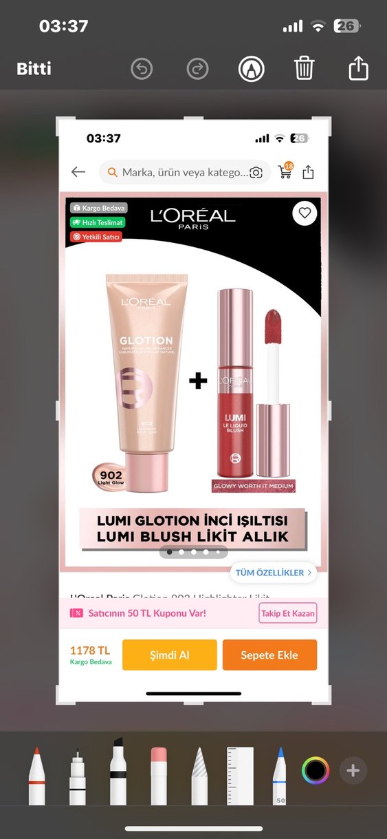 L'Oréal Paris Lumi Sıvı Allık ve Parlatıcı - Görsel 5