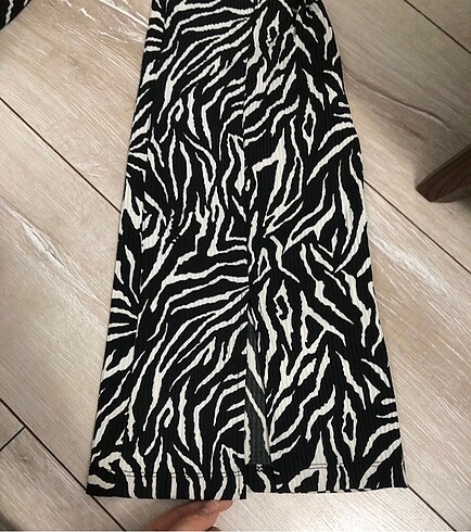 xl Beden siyah Renk Zebra pantolon