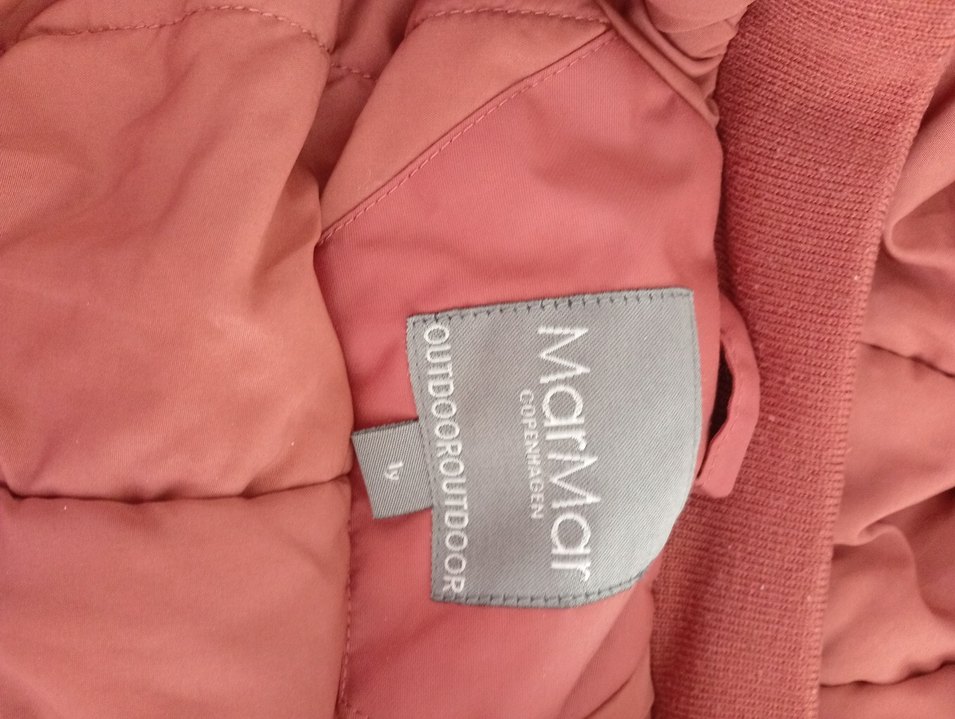 Kız Bebek Kahverengi Fermuarlı Tulumu - Görsel 3