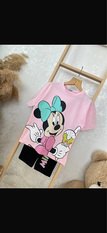 Minnie dondurma kız takım