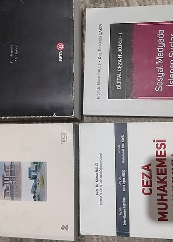 Farklı Hukuk Kitapları Seti - Görsel 2