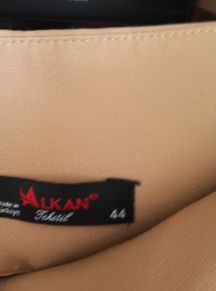 Bej Midi Kadın Kumaş Pantolon - Görsel 2