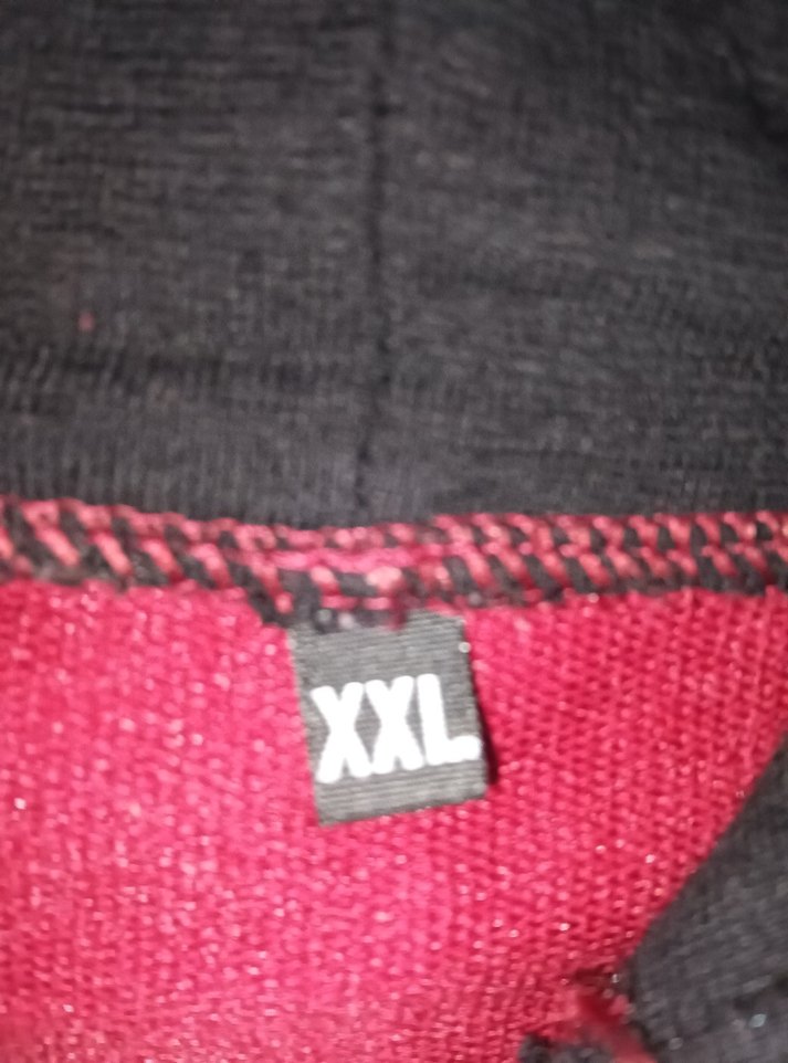 Bordo Kapüşonlu Uzun Kollu Sweatshirt ya da Tunik - Görsel 3