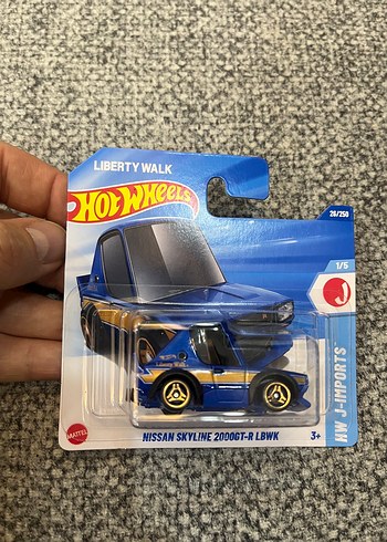 Hot Wheels Nissan Skyline 2000GT-R LBWK Mavi Oyuncak Araba