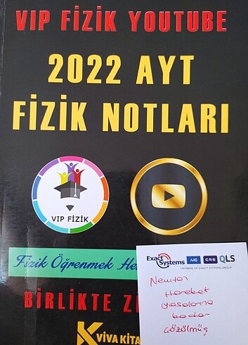 Vip fizik ayt notları 