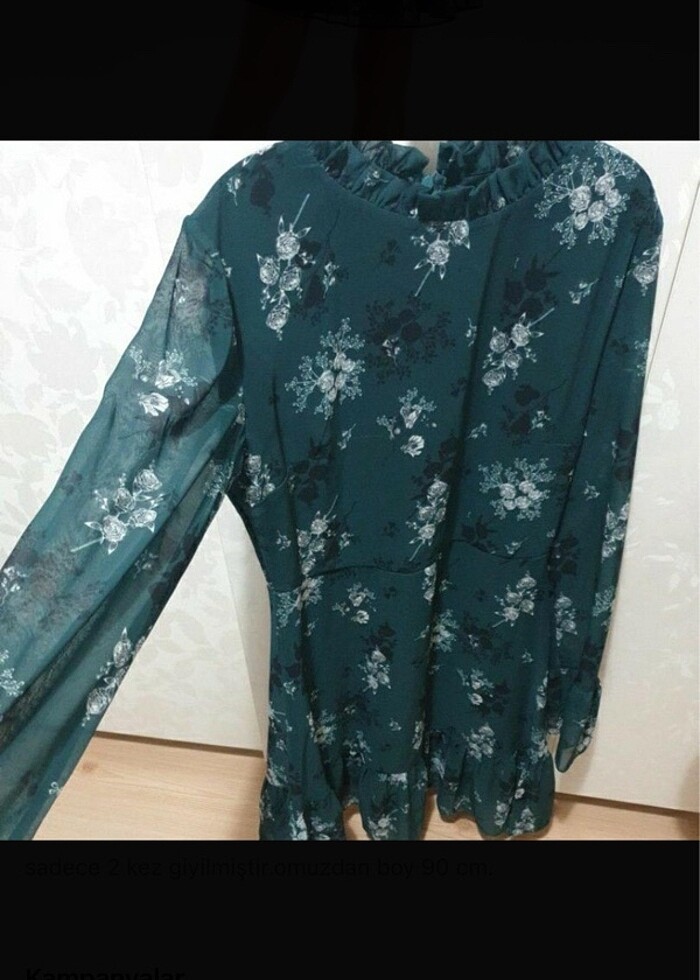 Çiçekli elbise - Görsel 3