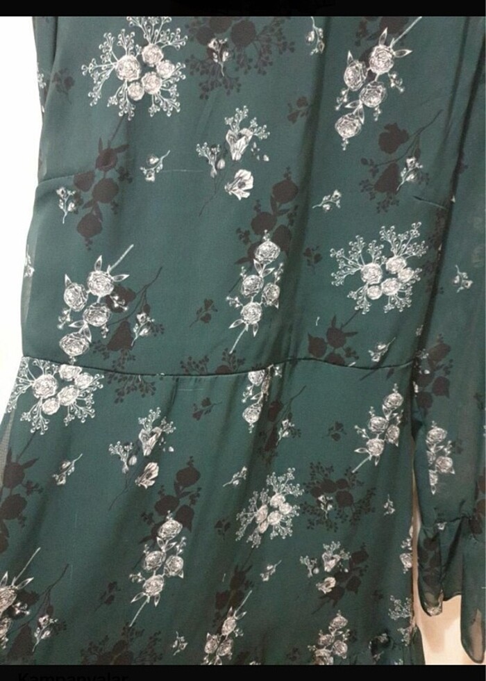 Çiçekli elbise - Görsel 4