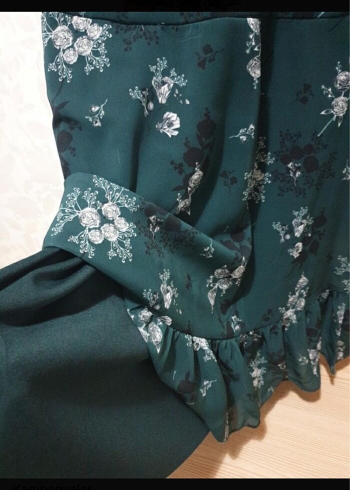 Çiçekli elbise - Görsel 5