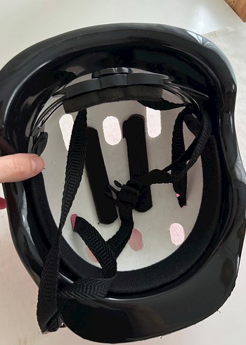 Pembe Parlak Biker  Kaskı - Görsel 8