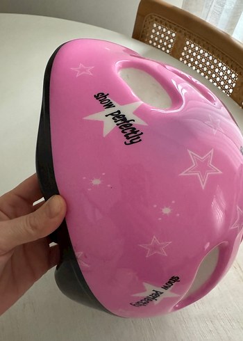 Pembe Parlak Biker  Kaskı - Görsel 7