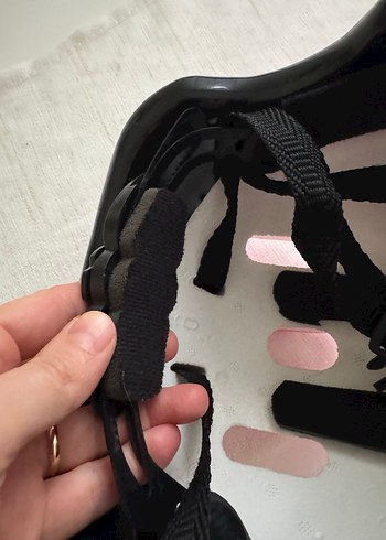 Pembe Parlak Biker  Kaskı - Görsel 6