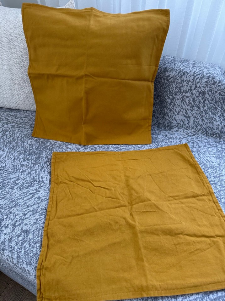 2 adet 50x50 kırlent kılıfı - Görsel 3