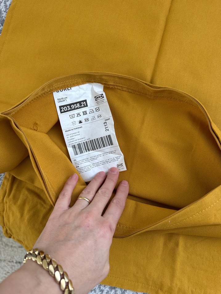 2 adet 50x50 kırlent kılıfı - Görsel 4