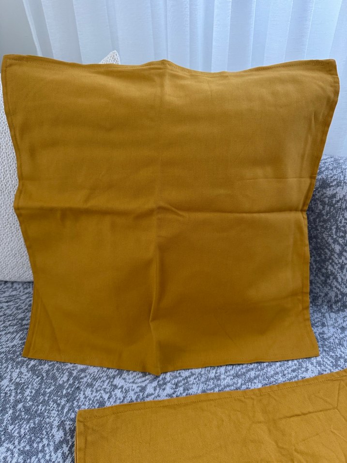 2 adet 50x50 kırlent kılıfı - Görsel 2