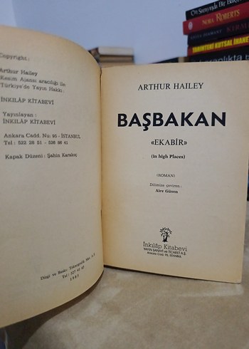 Arthur Hailey Başbakan - Görsel 2