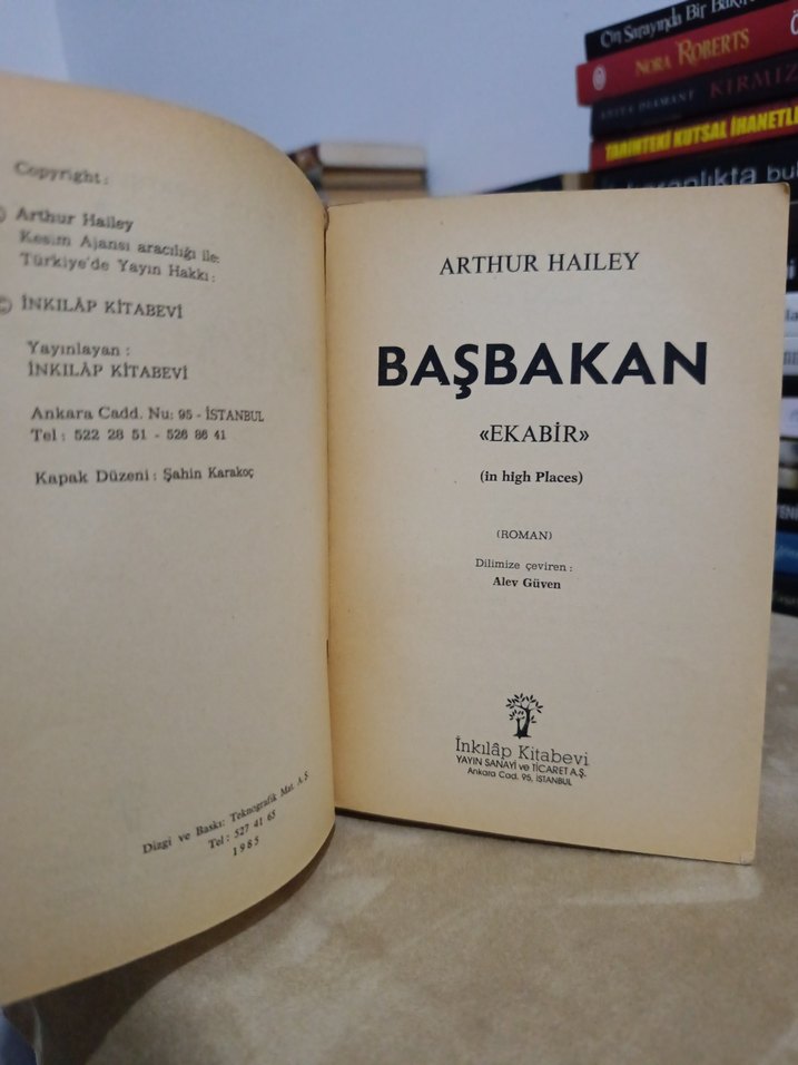 Arthur Hailey Başbakan - Görsel 2