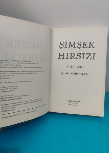 Beden Şimşek Hırsızı - Rick Riordan