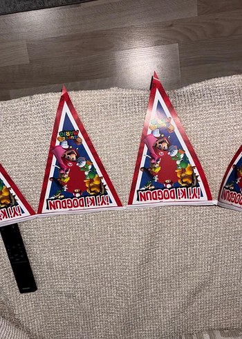 Renkli Super Mario Parti Seti - Görsel 3