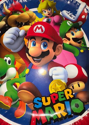 Renkli Super Mario Parti Seti - Görsel 2