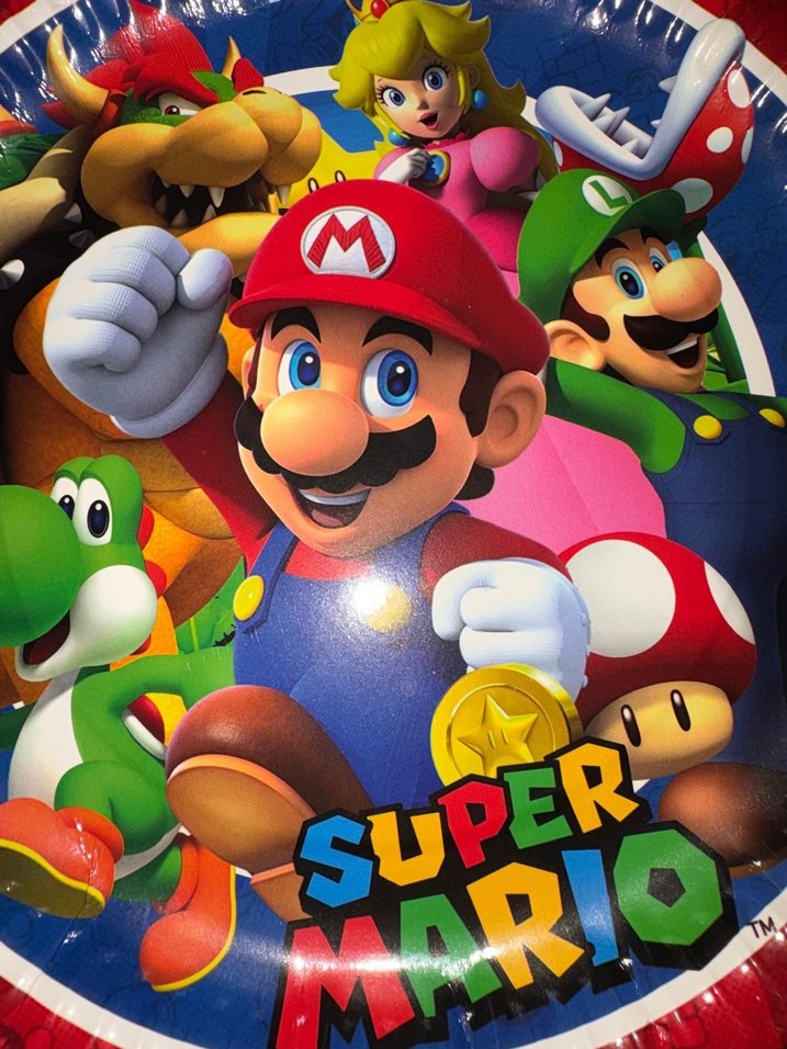 Renkli Super Mario Parti Seti - Görsel 2
