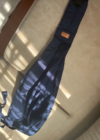 Easy Bebek Ana Kucağı Kanguru Sling Kahverengi - Görsel 3