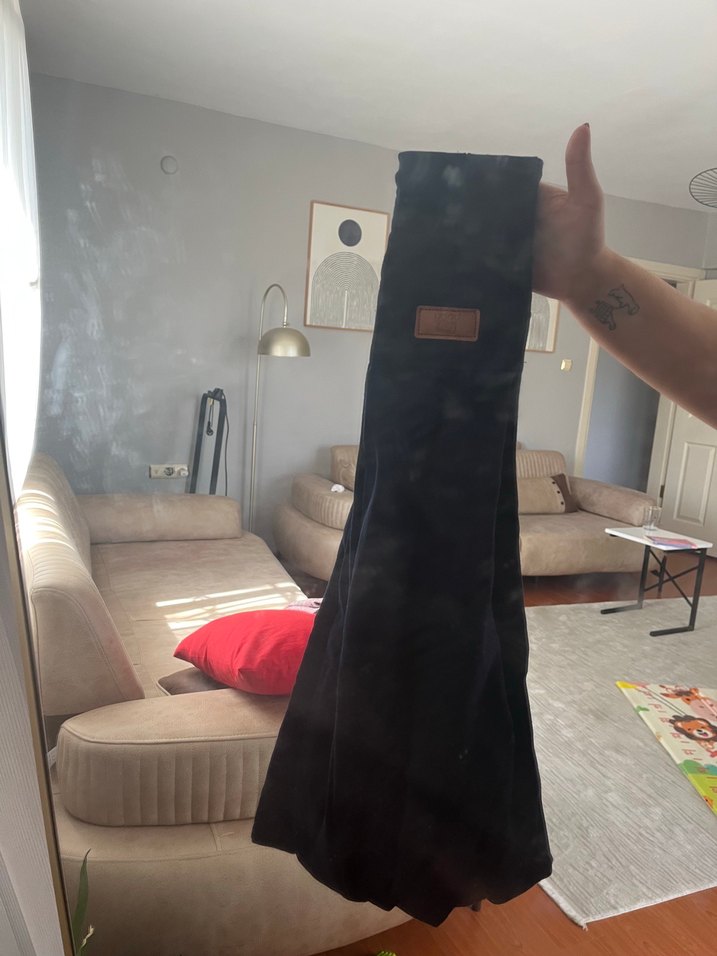 Easy Bebek Ana Kucağı Kanguru Sling Kahverengi - Görsel 4