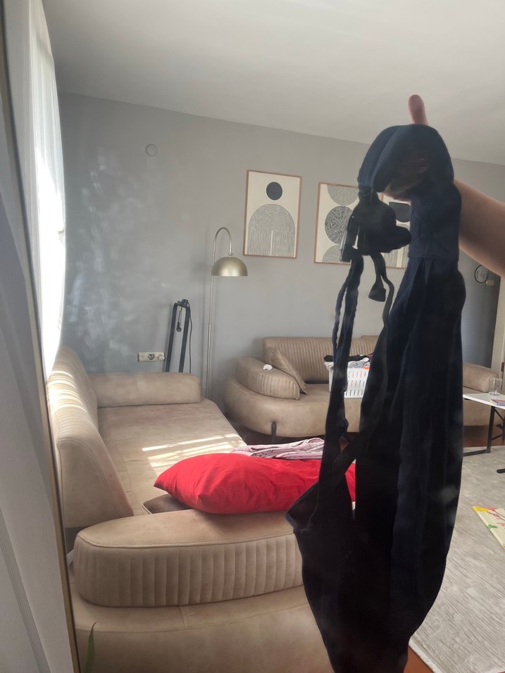 Easy Bebek Ana Kucağı Kanguru Sling Kahverengi - Görsel 5