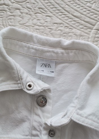 10 Yaş Beden Zara denim elbise kız çocuk