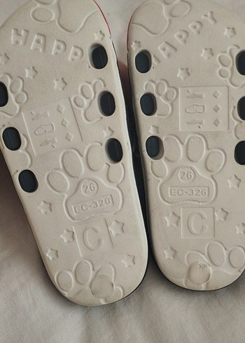 Renkli Baskılı Erkek Çocuk Terlikleri Velcro - Görsel 2