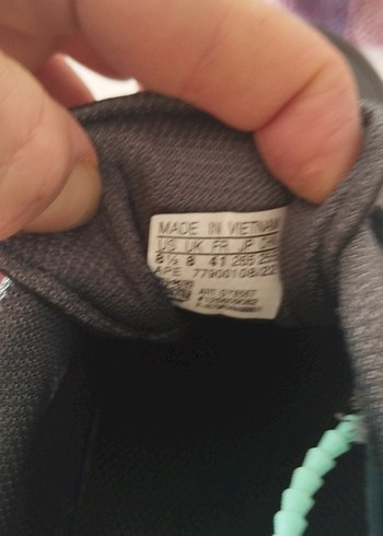 Siyah Bağcıklı Kadın Spor Ayakkabı - Görsel 4