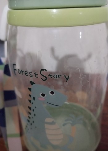 Renkli Çocuk Termos Şişeleri - Yeşil - Görsel 3