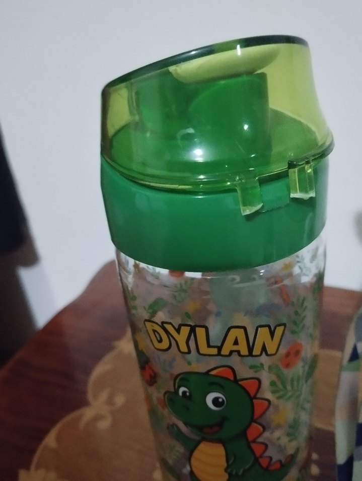 Renkli Çocuk Termos Şişeleri - Yeşil - Görsel 2