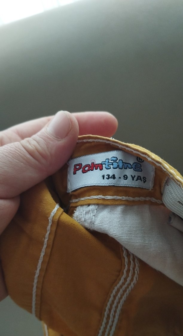 Sade Kahverengi Erkek Çocuk Süet Şort - Görsel 2