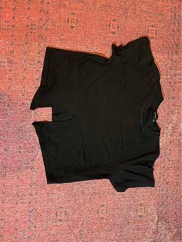 bershka bağlamalı crop