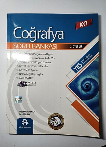 BİLGİ SARMAL AYT COĞRAFYA SORU BANKASI 