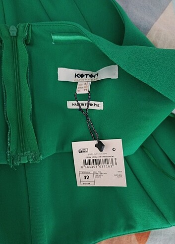 Koton Straplez büstiyer yeşil 38-40
