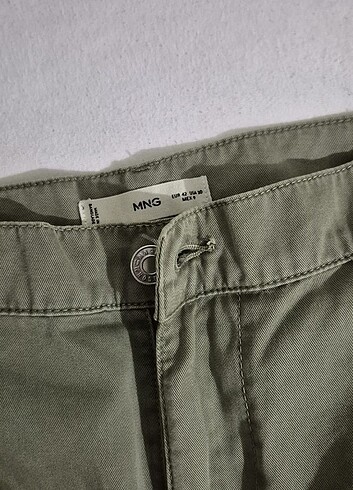 42 Beden haki Renk Mango pantolon