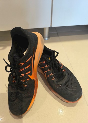 Turuncu Siyah Erkek Spor Ayakkabı - Görsel 2