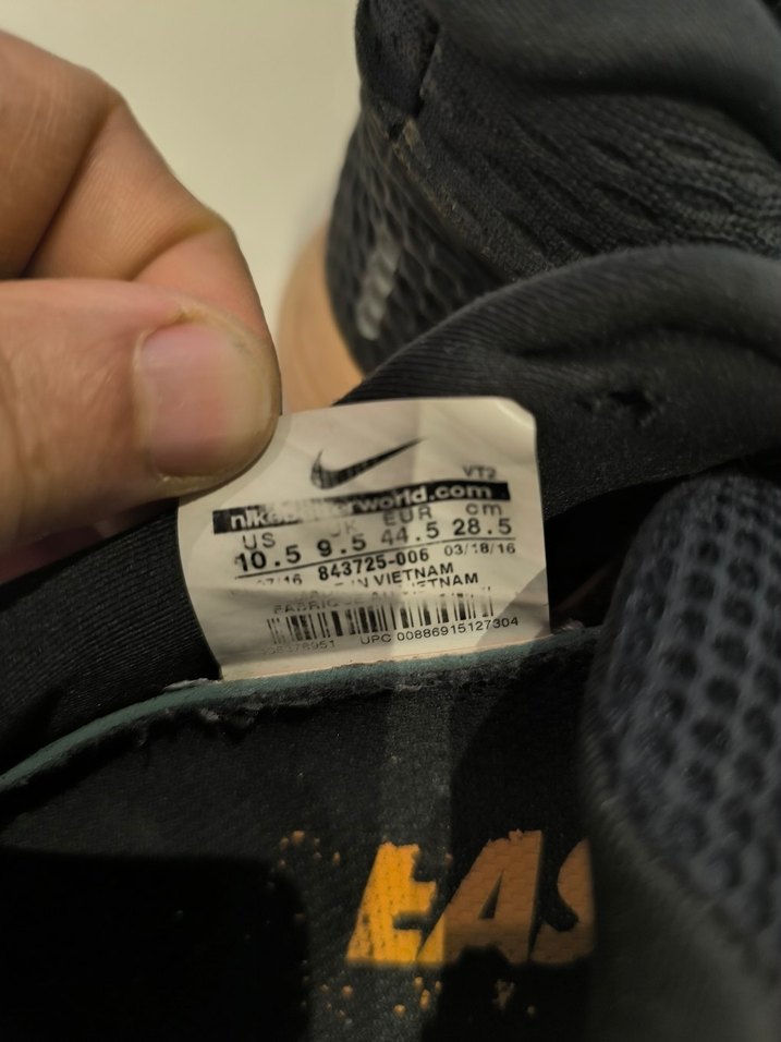 Turuncu Siyah Erkek Spor Ayakkabı - Görsel 5